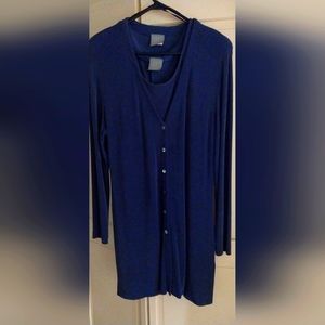 Sleeveless Dress with jacket